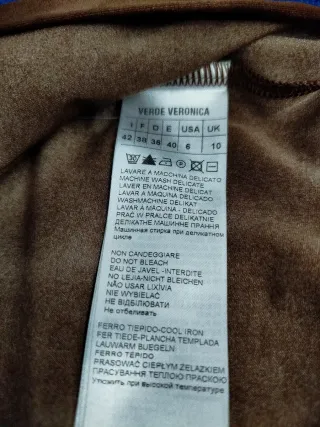 Abito fantasia geometrica longuette