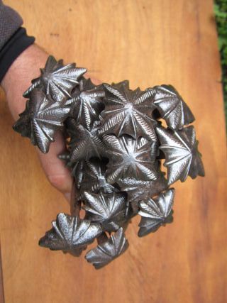 Clavos antiguos 19 piezas forja siglo XVIII.