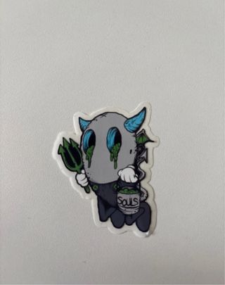 Set di adesivi con personaggi