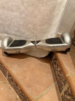 Hoverboard Patinete Eléctrico SUNOS Plata