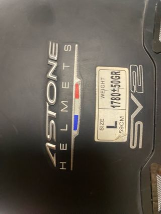 Casco Moto Astone SV2 Negro