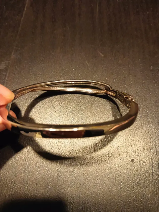 Pulsera Swarovski plateada con cristales