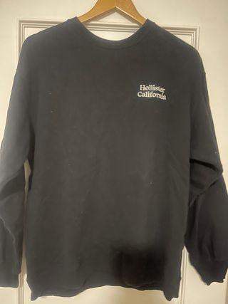 Sudadera Hollister California Negra