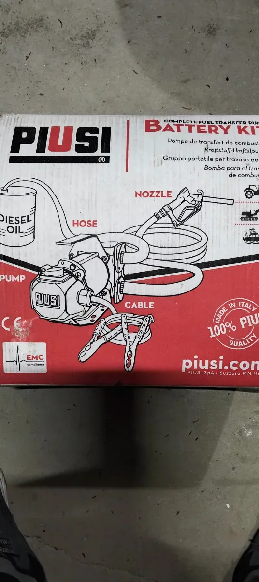 Kit batteria per pompa di trasferimento gasolio PIUSI