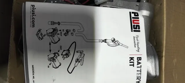 Kit batteria per pompa di trasferimento gasolio PIUSI