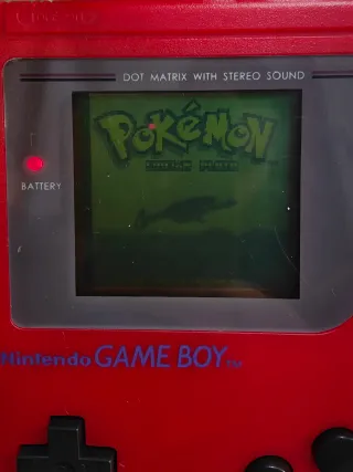 Nintendo Game Boy Classic Rojo