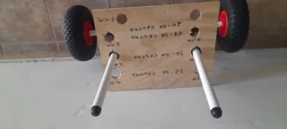 Carrito para Kayak Autovaciable