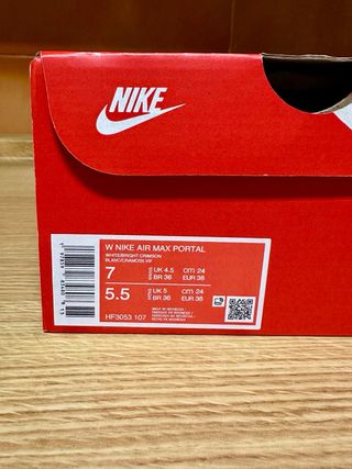 Nike Air Max Portal - Talla 38 Mujer