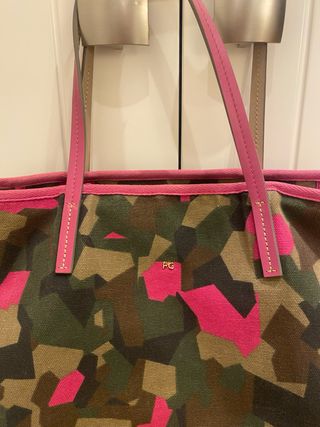 Bolso PG Camuflaje Rosa y Verde