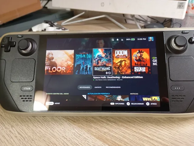 Steam Deck LCD 256GB + DockJsaux+Carcasa+micro SD