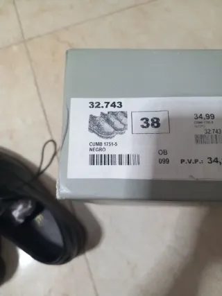 Zapatos piel de vestir negros mujer