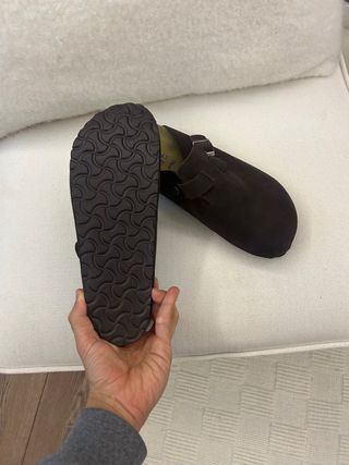 Zuecos Birkenstock Stussy Marrones Talla 43