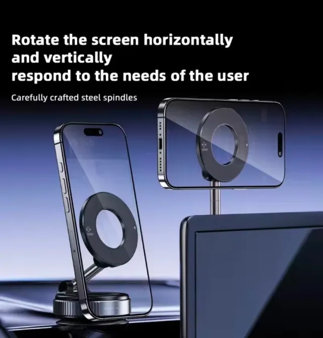 Soporte Coche Magnético 3 Ejes Plegable