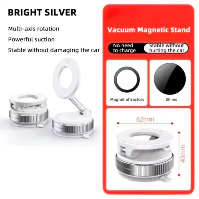 Soporte Coche Magnético 3 Ejes Plegable