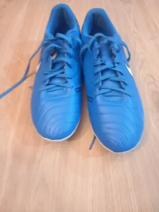 Zapatillas Nike Fútbol Césped Azul