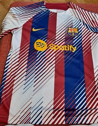 Camiseta Barça 2ª Equipación Nike talla 47/58cm