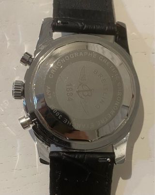 Reloj Breitling Cronógrafo Esfera Blanca