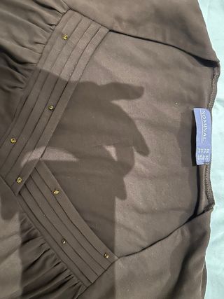 Top marrón Nominal talla 48