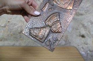 Recuerdo Chile Manualidad Cobre