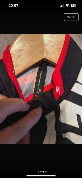 Maillot Ciclismo Specialized talla M de niño