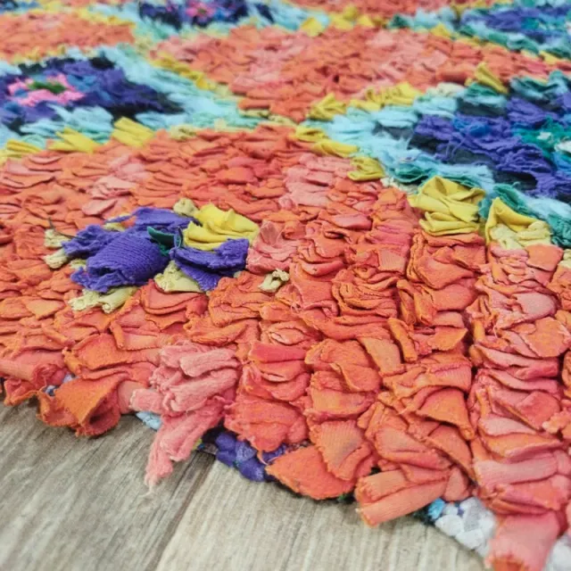 Alfombra Artesano de lane multicolor