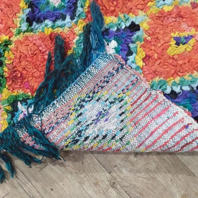 Alfombra Artesano de lane multicolor