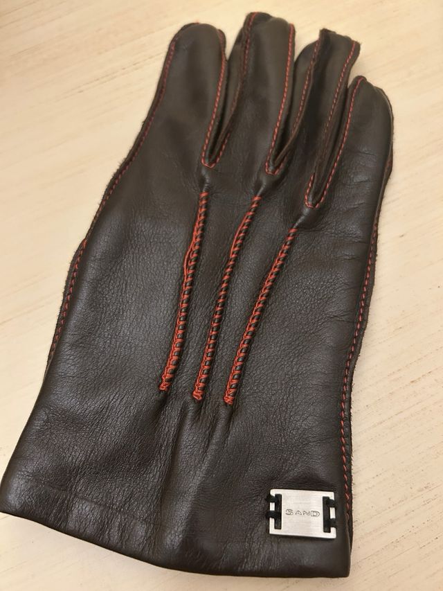 Guantes de Piel SAND Marrones. De gran calidad.