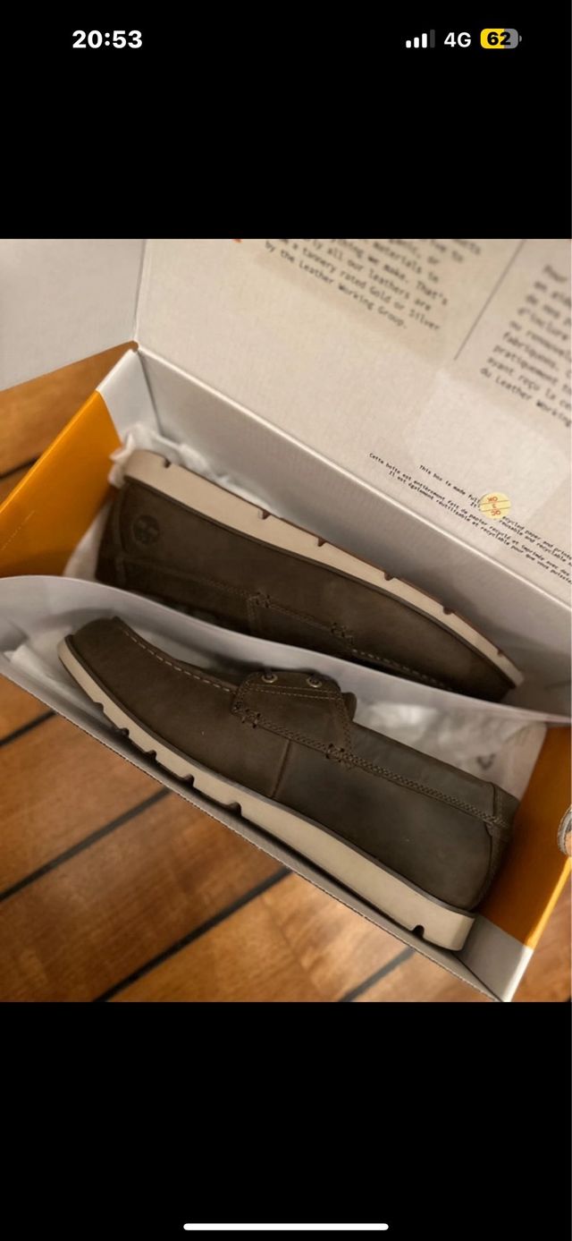 Timberland Scarpe Uomo Taglia 43 Marrone