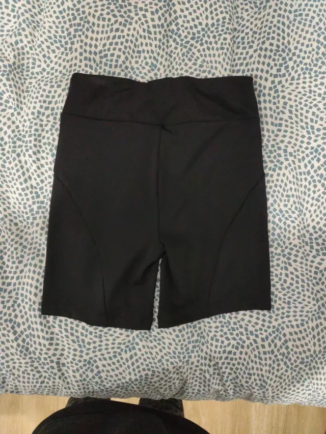 Mallas ciclista cortas negras talla S