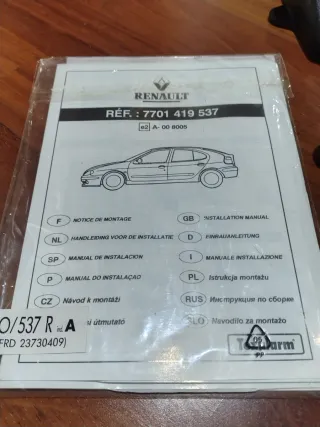 Alarma original para Renault Megane 1995-2003