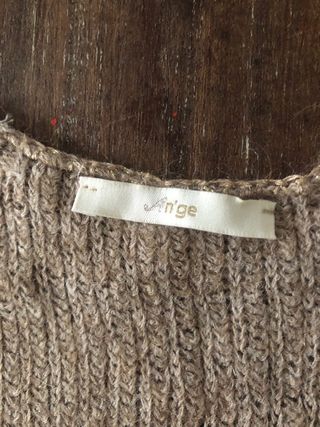 Jersey An'ge Beige Lana& Alpaca blend