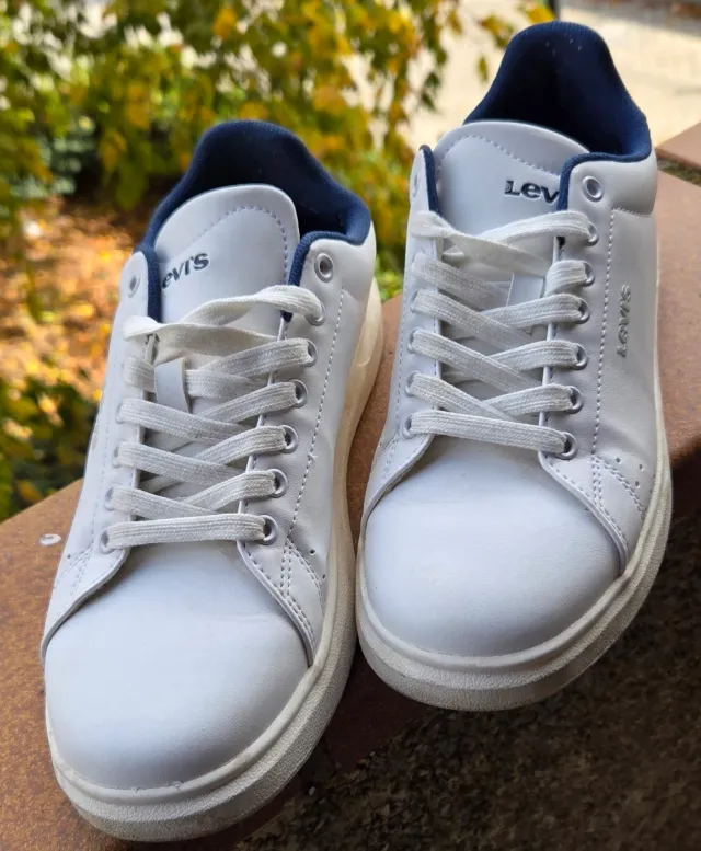 Zapatillas Levi's Mujer Blancas