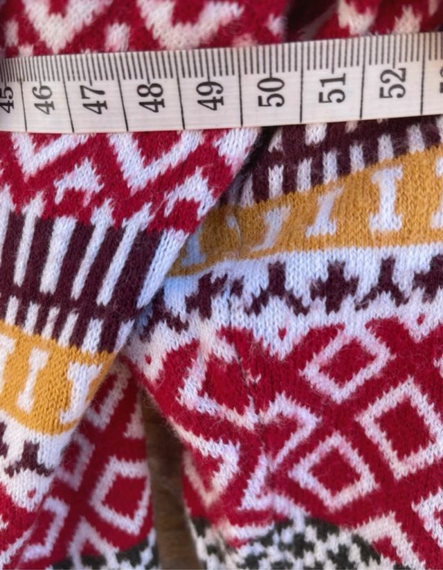 Cárdigan Llyods cremallera multicolor