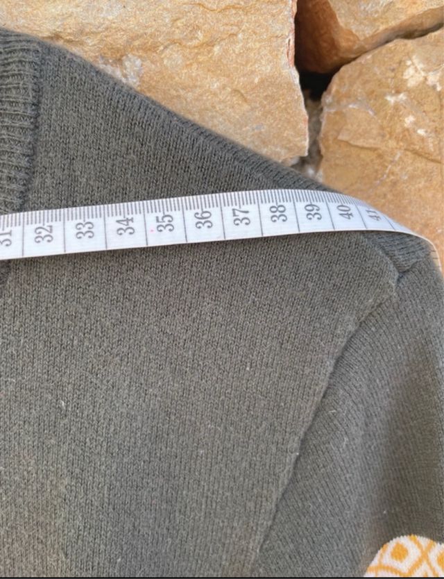 Cárdigan Llyods cremallera multicolor