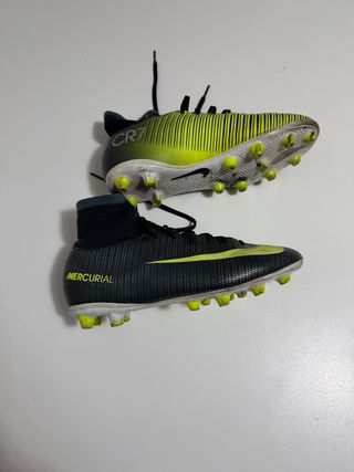 Botas fútbol niño Nike CR7 Talla 36,5