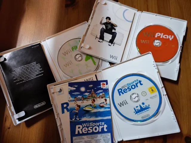 Juegos Wii: Fit, Play y Sports Resort