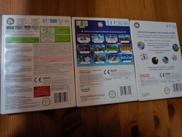 Juegos Wii: Fit, Play y Sports Resort