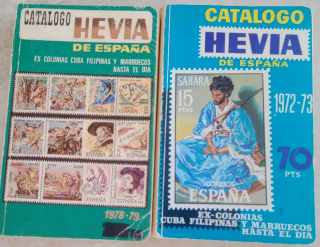 Cataloghi Filatelici Hevia Spagna