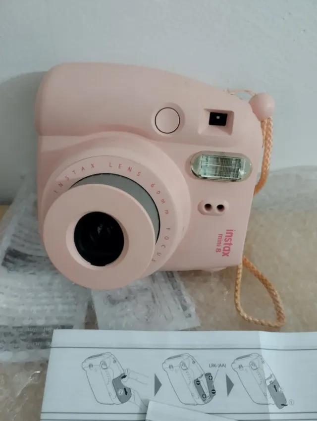 Cámara Fujifilm Instax Mini 8 Rosa