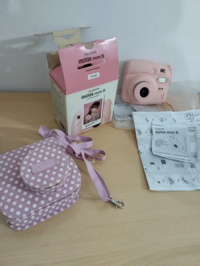 Cámara Fujifilm Instax Mini 8 Rosa