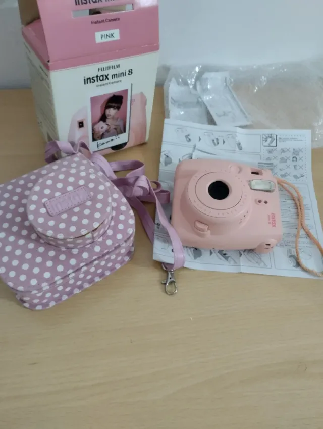 Cámara Fujifilm Instax Mini 8 Rosa
