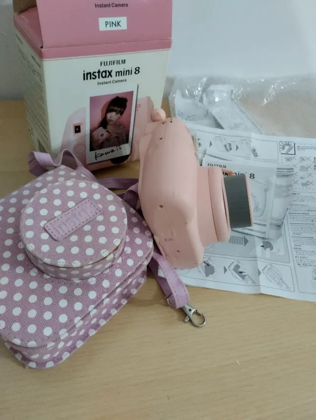 Cámara Fujifilm Instax Mini 8 Rosa