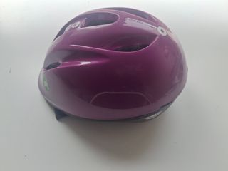 Casco Btwin Morado Niños