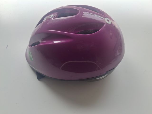 Casco Btwin Morado Niños