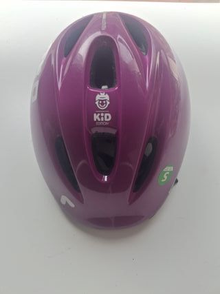 Casco Btwin Morado Niños