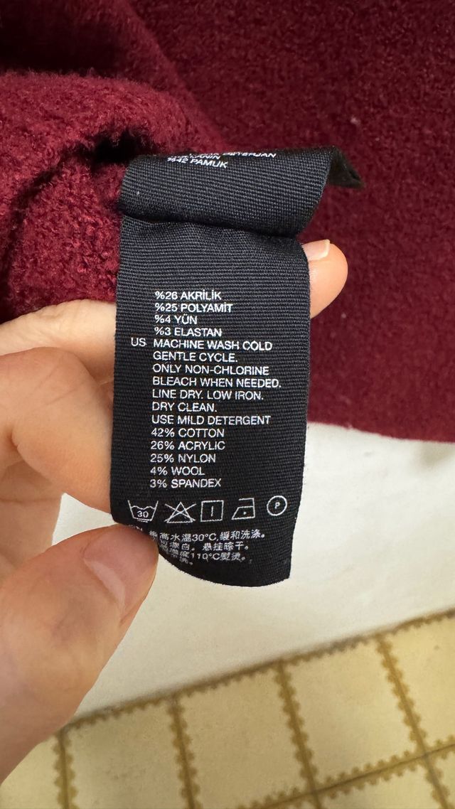 Jersey Vino Tinto & Other Stories Talla M