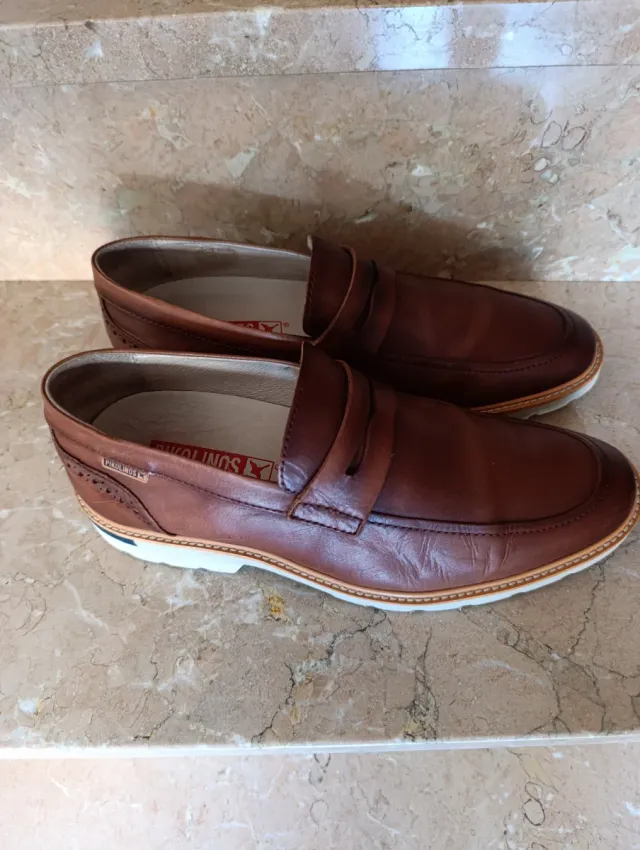 Mocasines Pikolinos Marrones Hombre