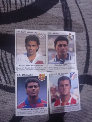 Cromos Panini Fútbol 93-94 Sin Pegar