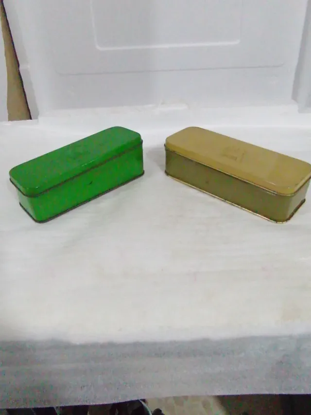 2 Scatole di Cucito Antiche