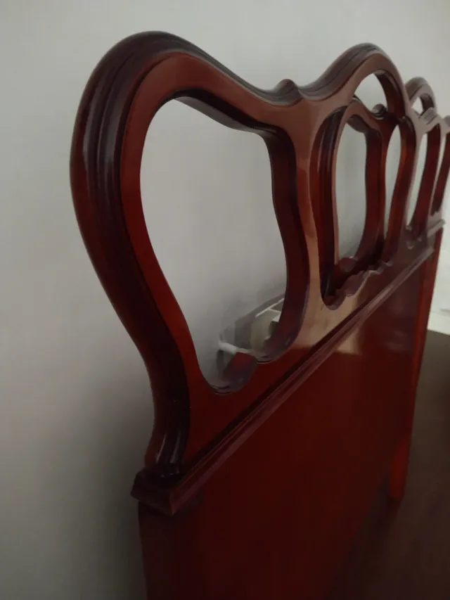 Testiera in legno per letto da 90 cm